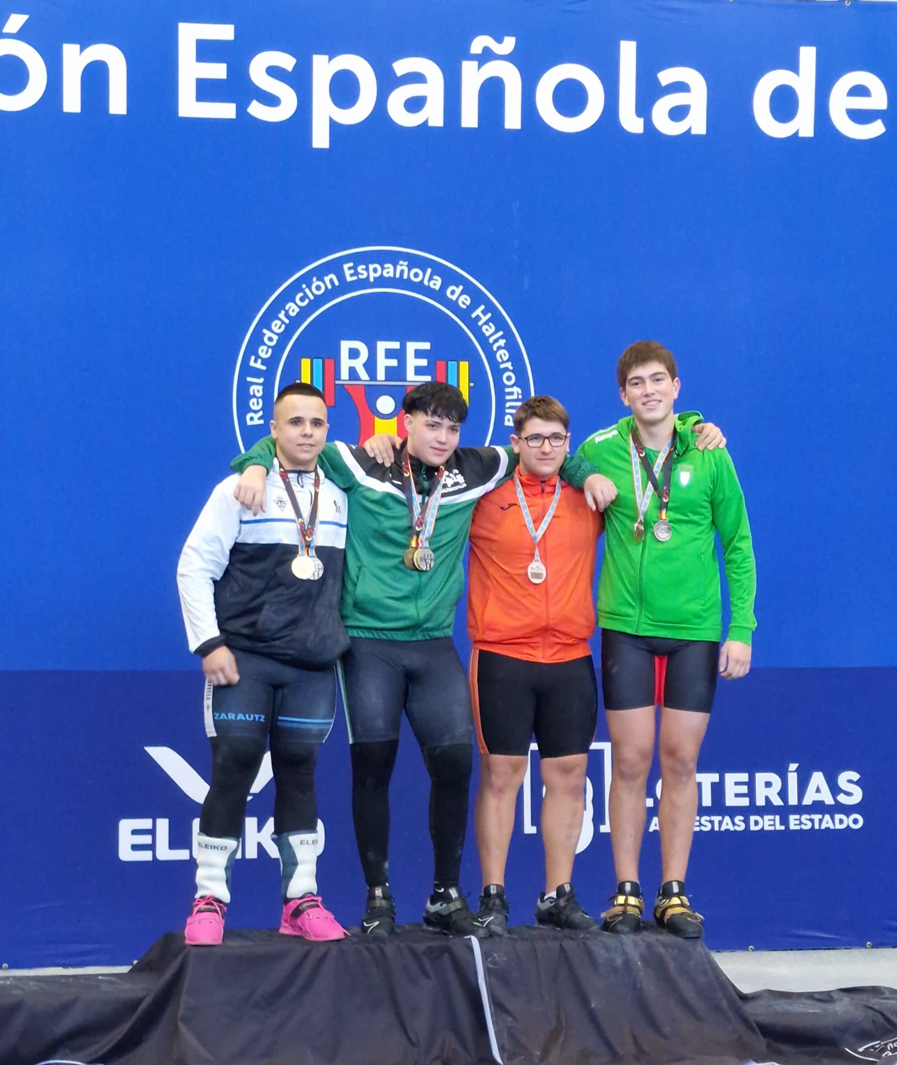 Seis medallas y varios récords navarros en el Campeonato de España Sub-17
